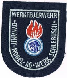 Werkfeuerwehr Dynamit Nobel AG Werk Schlebusch
