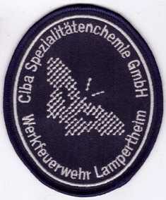 Werkfeuerwehr Ciba Spezialitätenchemie GmbH Lampertheim