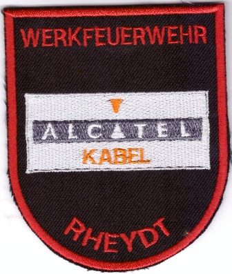 Werkfeuerwehr Alcatel Kabel Rheydt