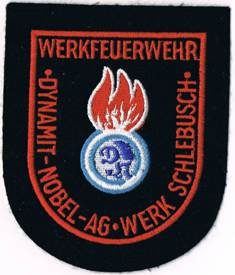 Werkfeuerwehr Dynamit Nobel AG Werk Schlebusch