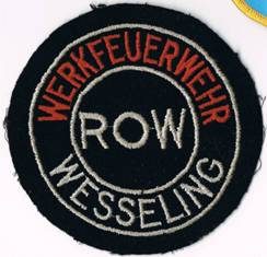 Werkfeuerwehr ROW Wesseling