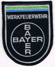 Werkfeuerwehr Bayer silber