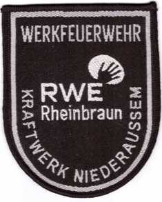 Werkfeuerwehr RWE Rheinbraun Kraftwerk Niederaußem
