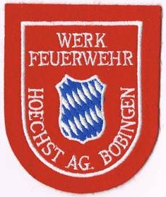 Werkfeuerwehr Höchst AG Bobingen